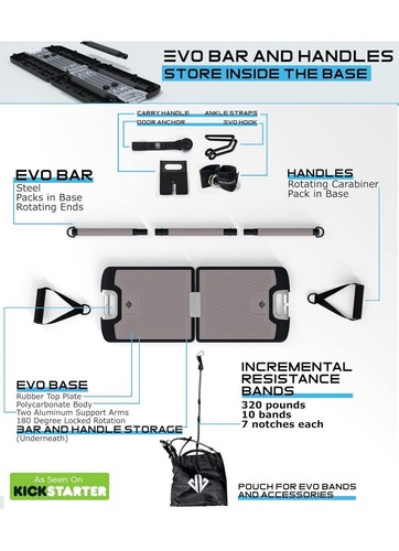 Evo gym portable home - gym,