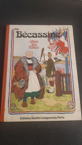 Bande dessinée bécassine - dessinée,