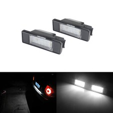 Eclairage Plaque d'immatriculation LED Pour Citroën C3 C4 C5 DS3 Jumpy Berlingo
