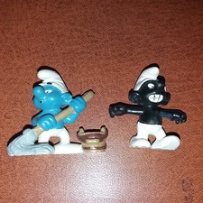 SCHTROUMPF  BALAIS NOIR BLACK SMURF PUFFI PUFITO SCHLUMPF Schleich