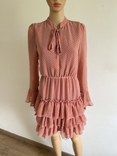 Robe rose à volants IVIVI