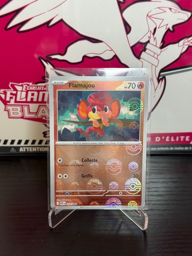 Carte pokémon flamajou - carte,