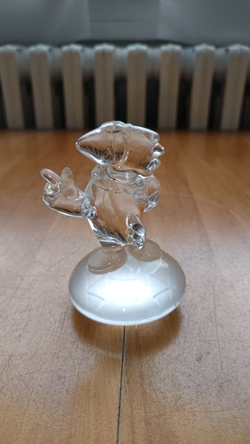 Figurine cristal footix - cristal,