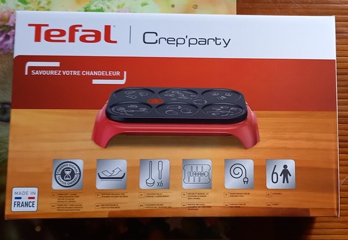 Crêpière crep party tefal - crêpière,
