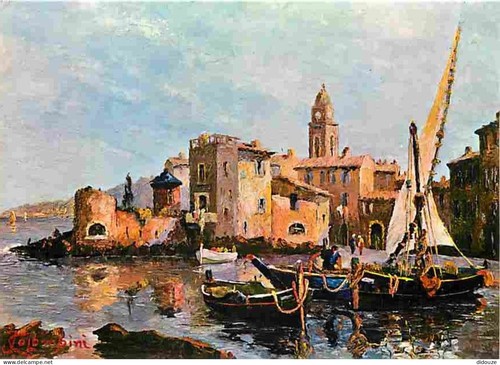 Carte postale art peinture - -,