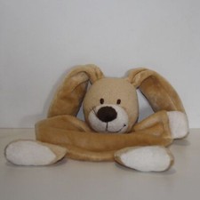 Doudou Lapin Nicotoy - Marron