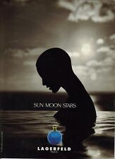PUBLICITE 2000 LAGERFELD Sun