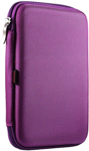 Navitech purple case - purple,