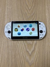 Sony PS Vita PCH-2000 White Console Works Great Clean Japan