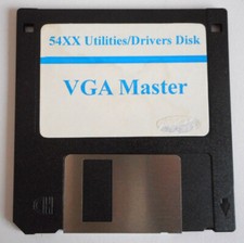 Disquette driver carte graphique CIRRUS LOGIC CL/GD 54XX utilities drivers disk