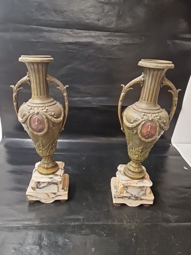 Paire vases cassolette - de,