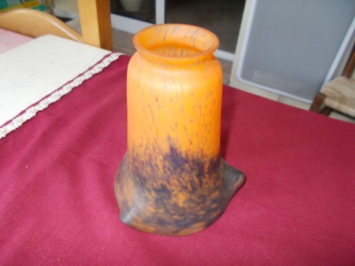 Ancien abat jour tulipe - tulipe, en