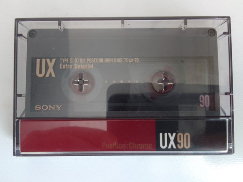 Sony cassette audio tape - ux,