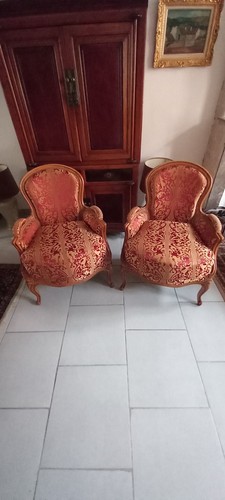 Paire fauteuils coussin - de,
