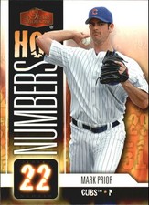 2006 Flair Showcase Hot Numbers #20 Mark Prior - NM-MT