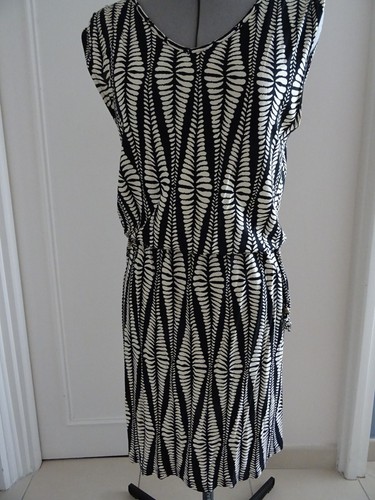 Robe page noire beige - page,