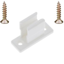Clip bloqueur de manivelle volet Roulant 13mm Blanc Support Guide Plastique