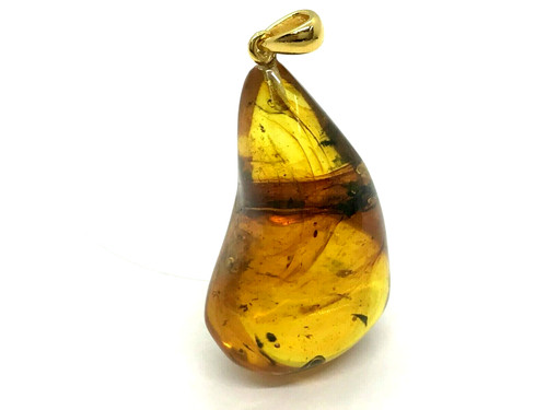Pendentif ambre baltique avec - baltique,