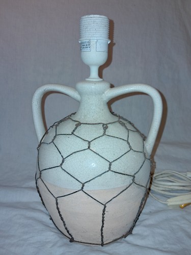Vintage ancien pied lampe - de,