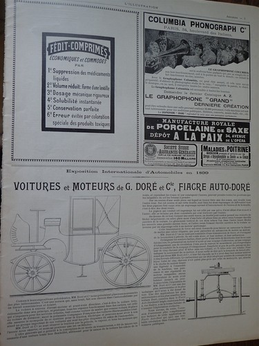 Dore voiture moteur - g.,