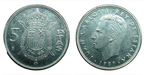 Espagne pesetas 1989 - 5,