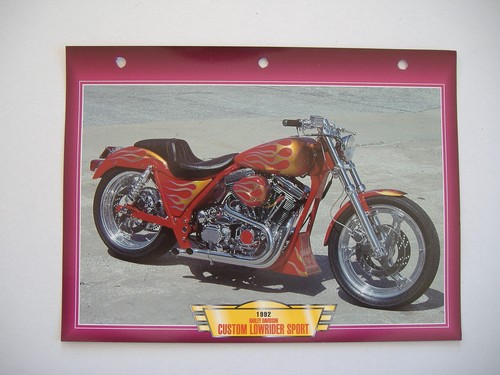 Fiche moto harley - fiche,