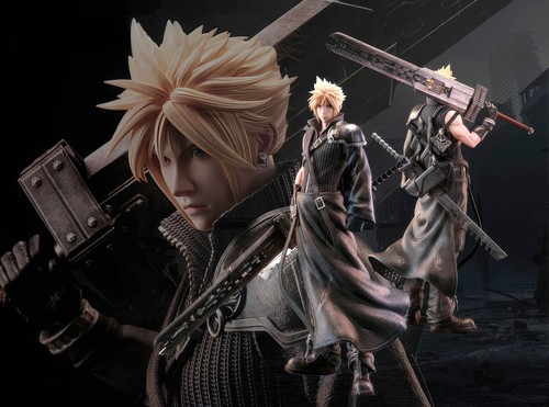 Figurine résine cloud - cloud, strife