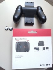 Support Manette joy con switch 2 manette + 2 Capuchon Joystick