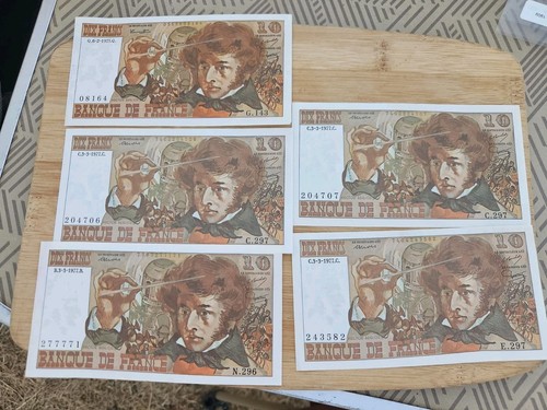 France lot billets - lot, de