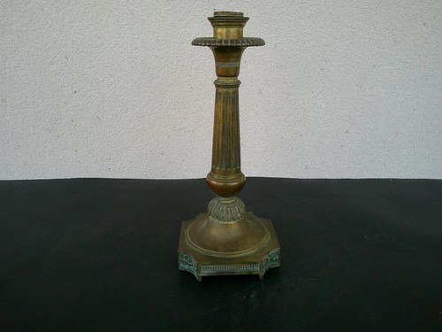 Pied lampe bronze style - lampe,