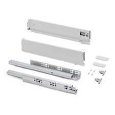 - Kit tiroir pour cuisine et bain à régulation 3D hauteur 93mm profondité 270...