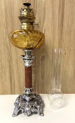 Ancienne lampe pétrole - lampe, à