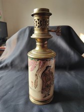 Lampe rouleau en porcelaine