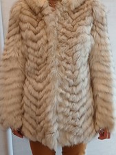 Veste en veritable renard