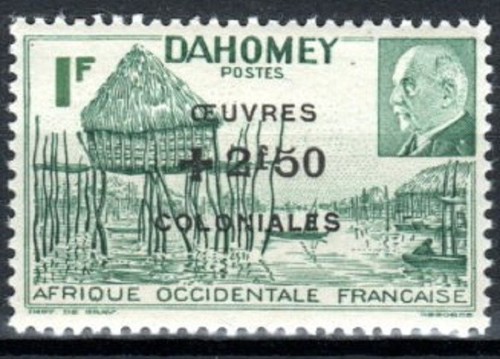 Dahomey 1944 t - dahomey,