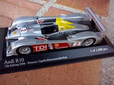 1/43 AUDI R10 R 10 12 HEURES SEBRING KRISTENSEN 2006 Winner N°2 MINICHAMPS Boîte