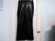 A.BYER FAUX LEATHER PANTS