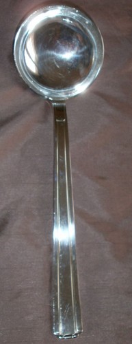 Louche métal argenté - louche,