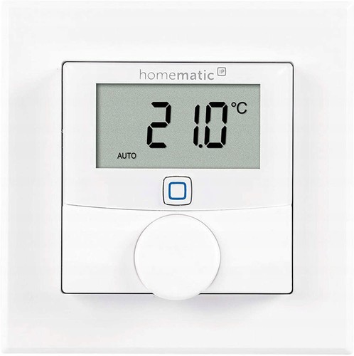 Thermostat mural avec sortie - ,