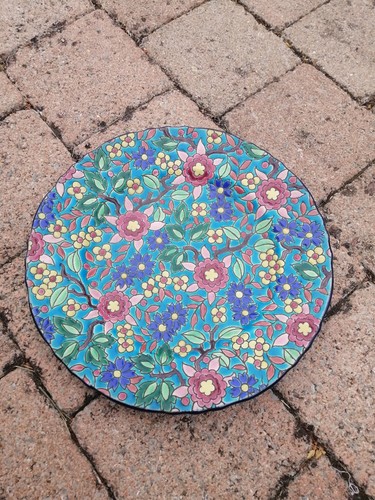 Assiette 23cms émaux - assiette,