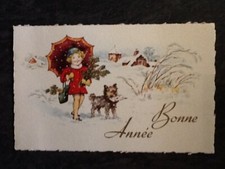 CP ILLUSTREE BONNE ANNEE