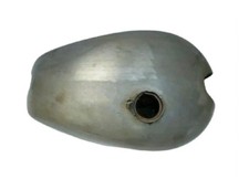 NORTON ES2 16H RÉSERVOIR D'ESSENCE EN ACIER BRUT 2 TROUS LATÉRAUX POUR...