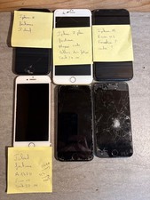 lot de 6  iPhone 6s, 7, 8, 11
