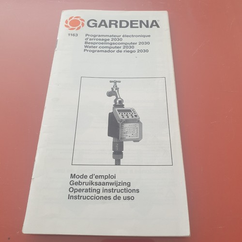 Gardena mode emploi - gardena,