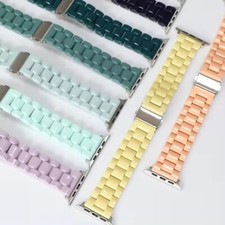 bracelet résine apple watch