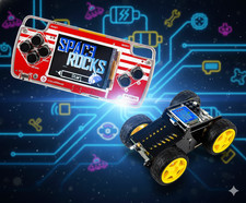 CIRCUITMESS - RC Bundle 🚗🎮 Kit STEM - Robot Car Wheelson + Console ByteBoi