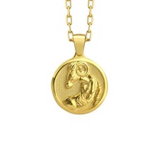 Collier pièce zodiaque