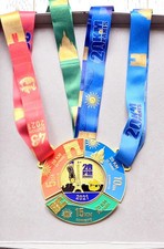 Lot 4 médaille officiel 20km