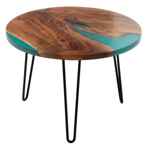 Table appoint ronde bois - d'appoint, en