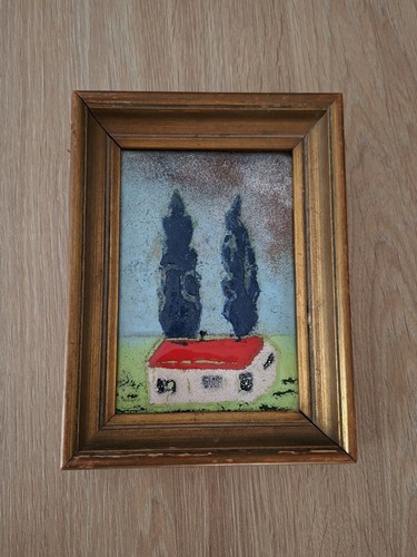 Ancien petit tableau paysage - ancien,